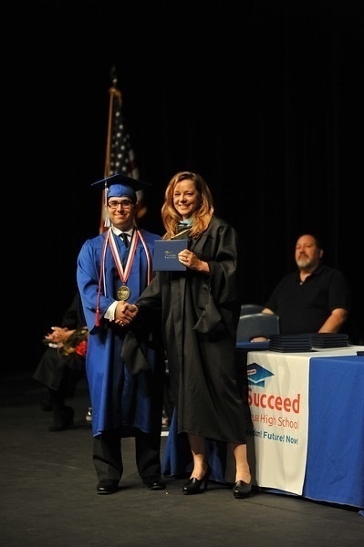 Matt Simon Block - High School Graduation Photo